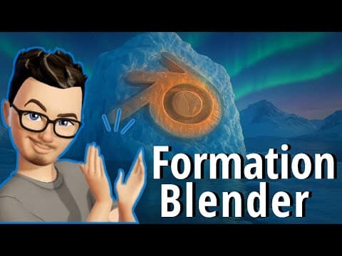 Vous l'attendiez tous!! Formation Blender 2025!